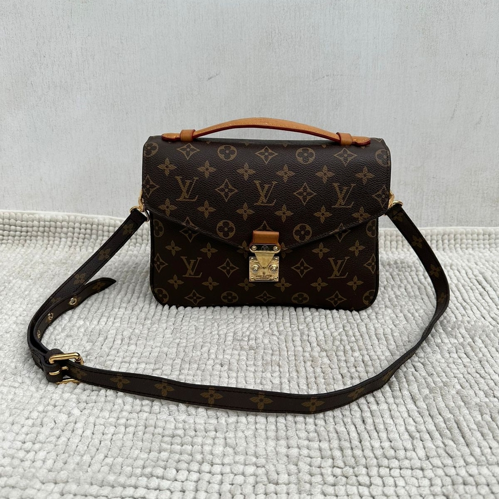 Louis Vuitton Dark Brown Monogram Crossbody Bag